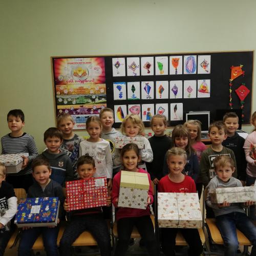 Weihnachten im Schuhkarton