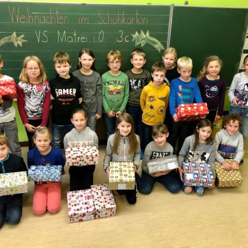 Weihnachten im Schuhkarton