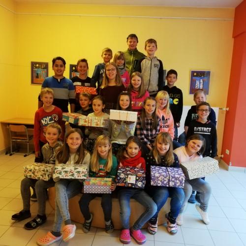 Weihnachten im Schuhkarton