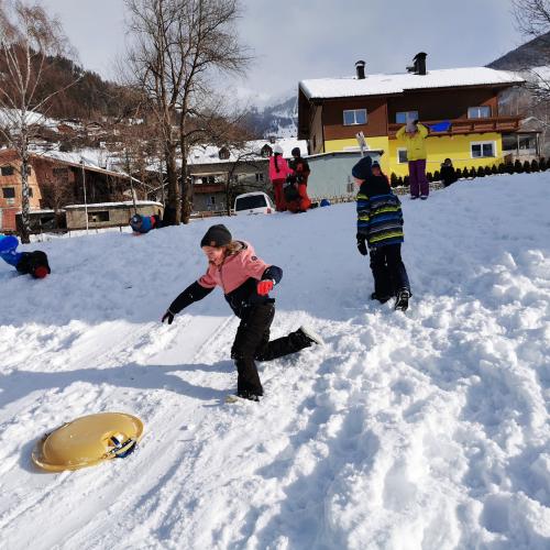 Spaß im Schnee