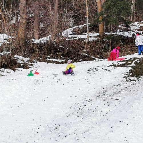 Spaß im Schnee