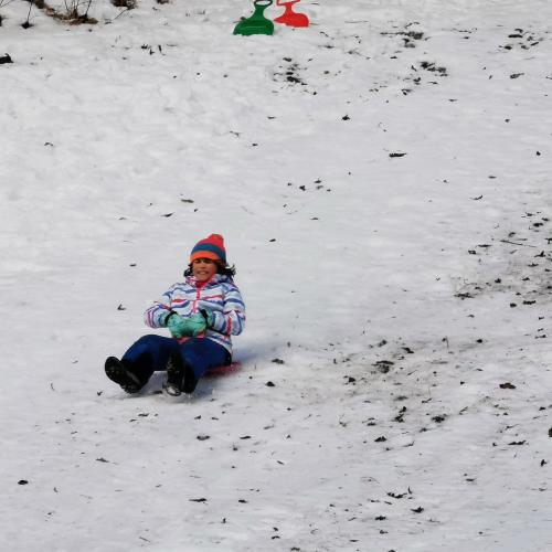 Spaß im Schnee