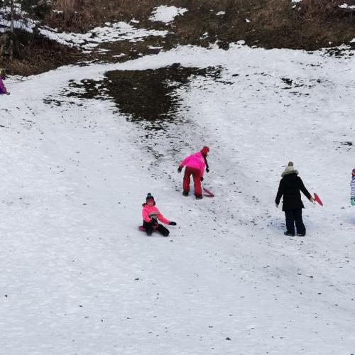 Spaß im Schnee