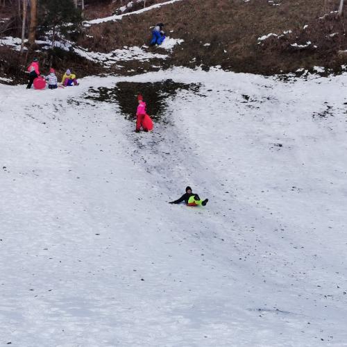 Spaß im Schnee