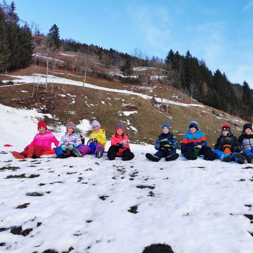 Spaß im Schnee