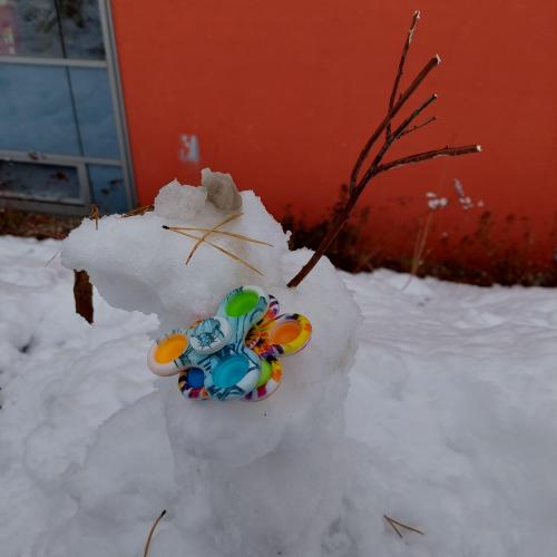 Spielen im Schnee 3c