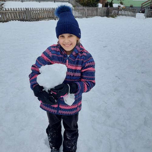 Spielen im Schnee 3c