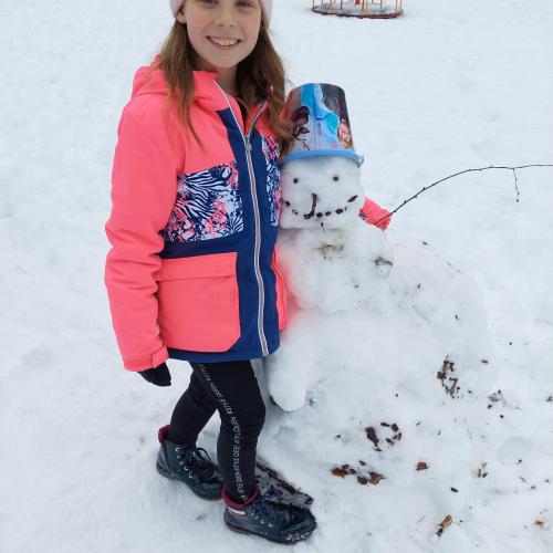 Spielen im Schnee 3c