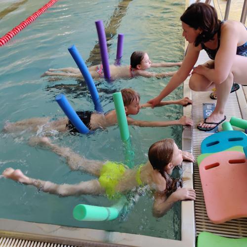 Schwimmtrainerin Daniela