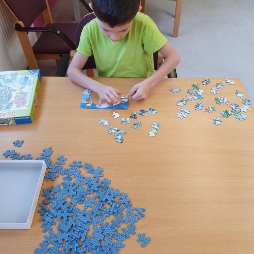 Puzzle bauen