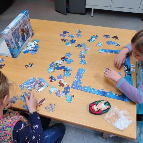 Puzzle bauen