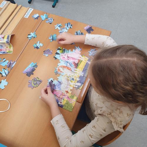 Puzzle bauen