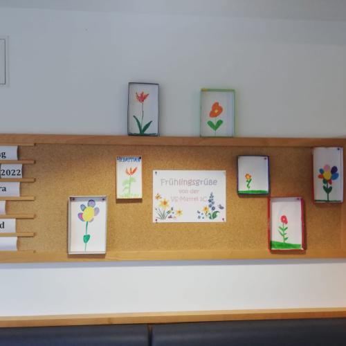 Frühlingsgruß an das Wohn- und Pflegeheim