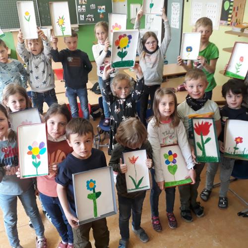Frühlingsgruß an das Wohn- und Pflegeheim