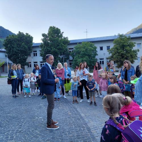 1. Schultag der 1. Klassen