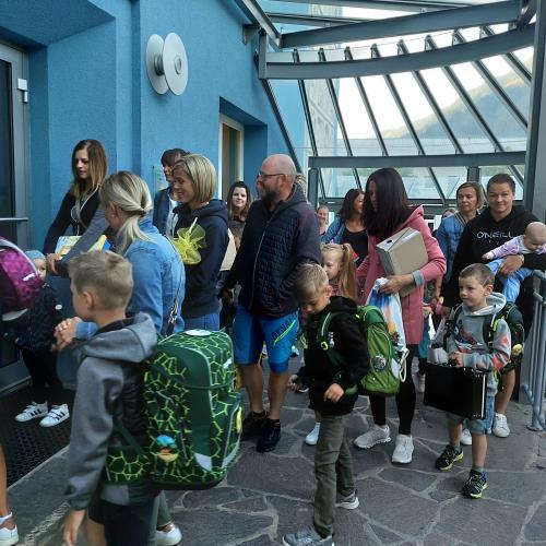 1. Schultag der 1. Klassen