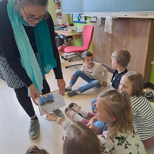2b Autorenlesung Frieda Schaf
