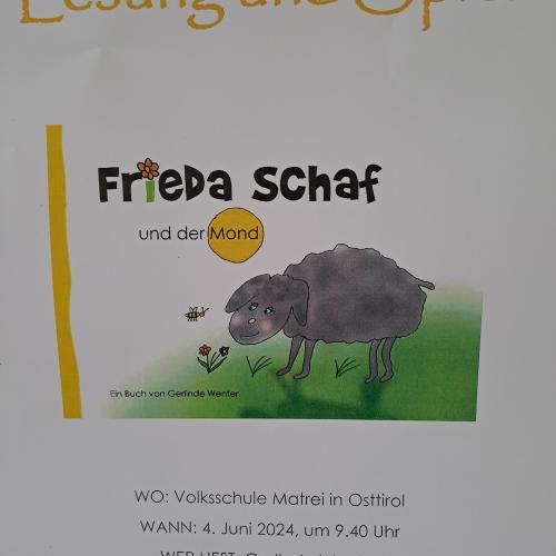 2b Autorenlesung Frieda Schaf