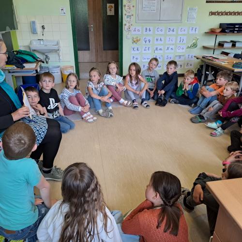 2b Autorenlesung Frieda Schaf