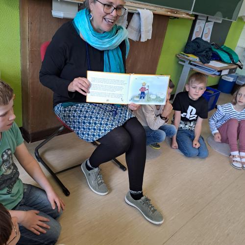 2b Autorenlesung Frieda Schaf
