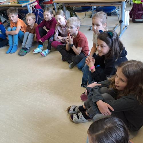2b Autorenlesung Frieda Schaf