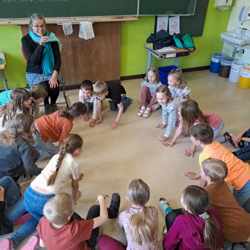 2b Autorenlesung Frieda Schaf