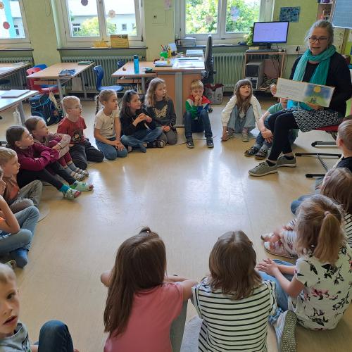 2b Autorenlesung Frieda Schaf