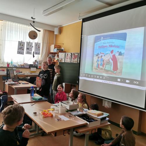 Überraschungsbesuch 4b an 2a