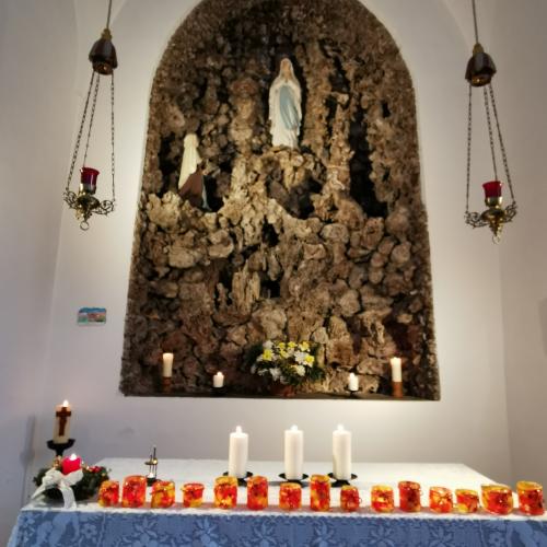 Adventbesuch Lourdeskapelle