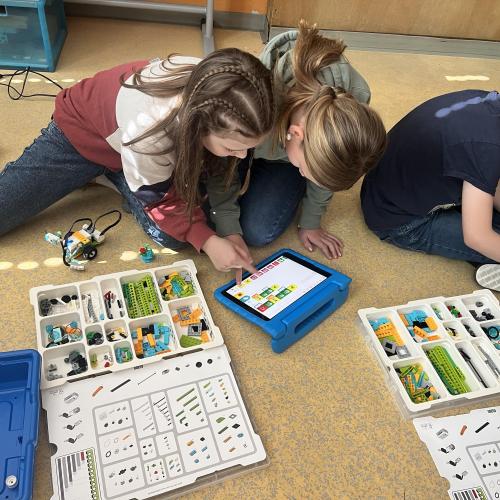 Programmieren von Lego-Robotern mit den iPads 4b