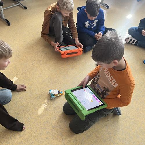 Programmieren von Lego-Robotern mit den iPads 4b
