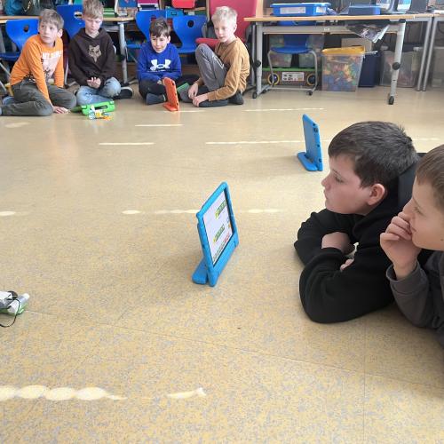 Programmieren von Lego-Robotern mit den iPads 4b
