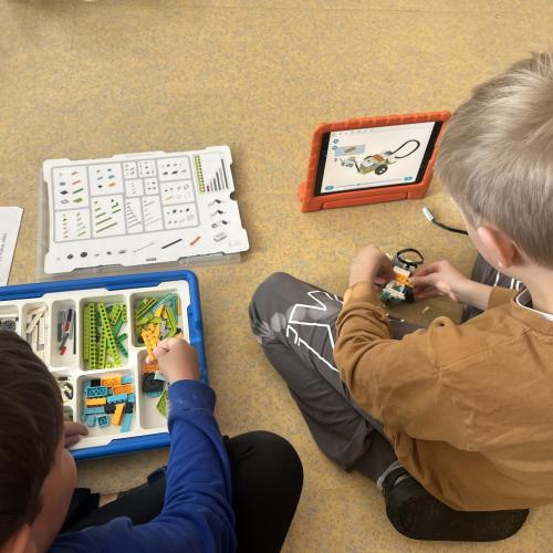 Programmieren von Lego-Robotern mit den iPads 4b