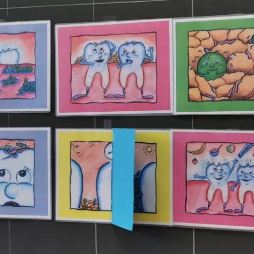 Bildergeschichte zur Zahngesundheit