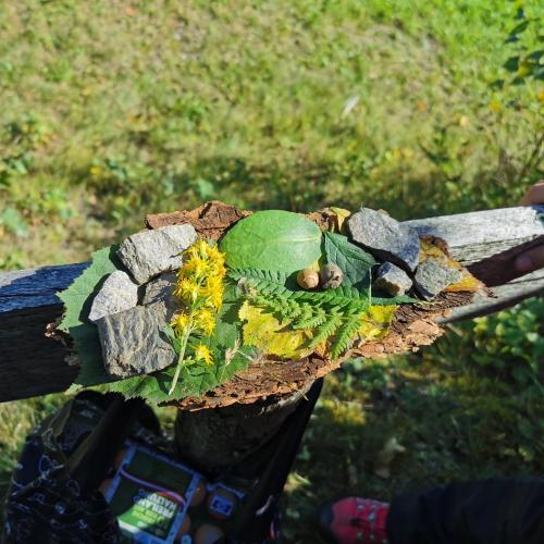 Kinder beim Wandertag.