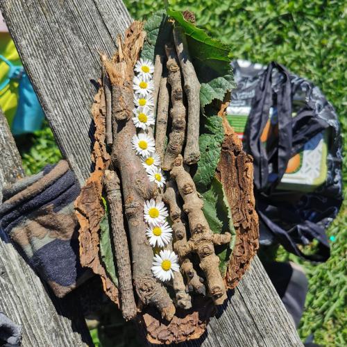 Kinder beim Wandertag.