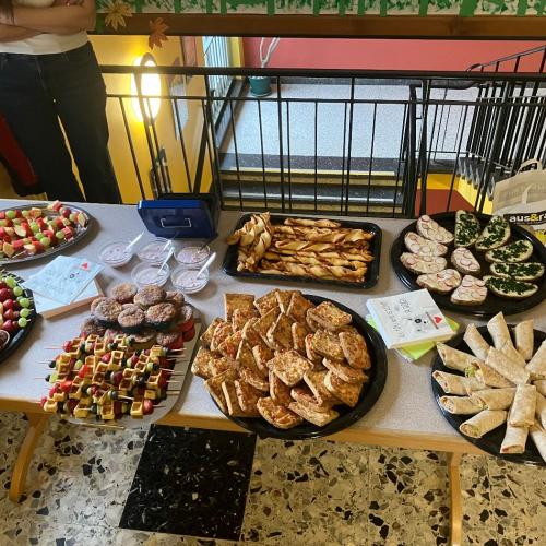 Bilder des gesunden Jausenverkaufs