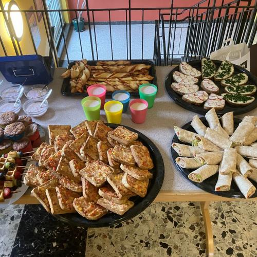 Bilder des gesunden Jausenverkaufs