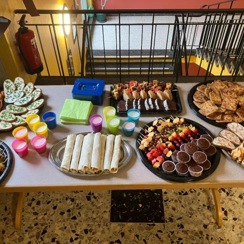 Bilder des gesunden Jausenverkaufs