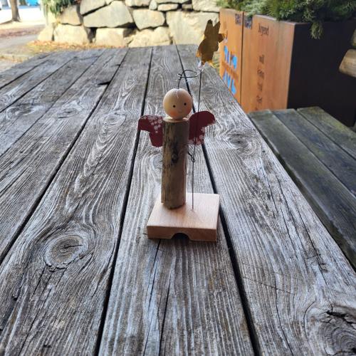 Selbstgebastelter Engel