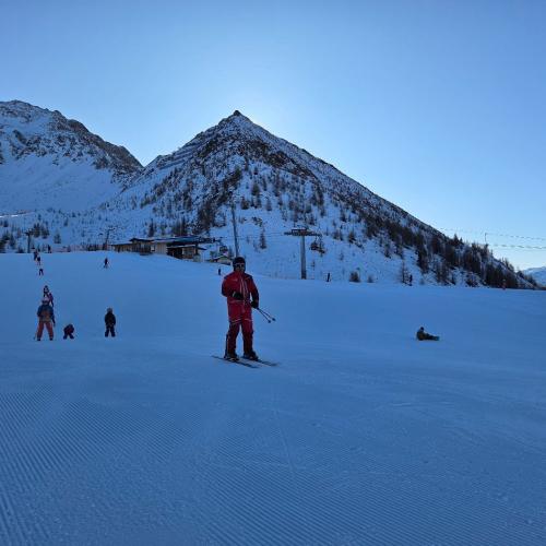 Kinder beim Schifahren