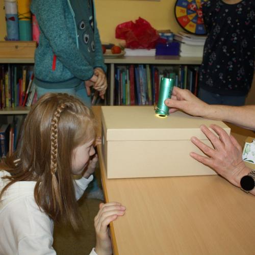 Die Kinder der 3b beim Österreichischen Vorlesetag.