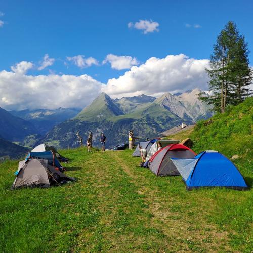 Zeltlager der 4b