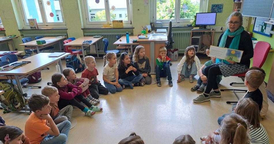 2b Autorenlesung Frieda Schaf