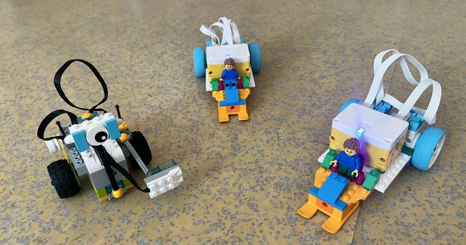 Programmieren von Lego-Robotern mit den iPads 4b